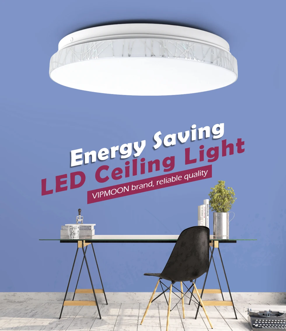 

Round LED Ceiling Light 36W 24W 18W 12W Ceiling Lighting Fixture White for Home Hallway Indoor Lighting светильник на потолок
