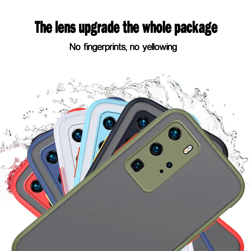 

HK01 All-inclusive Fine Hole Frosted Protective Shell Is Suitable For Huawei Mate P20 Pro P30 P40 For Honor8 8x 10 10x 20 30 Pro