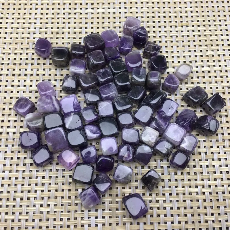 Аметист мечты кубик свисающие камни натуральные драгоценные минералы кварца