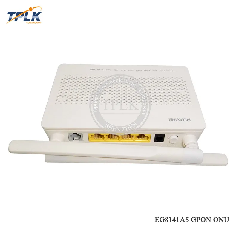 Оригинальный волоконно-оптический маршрутизатор Hua Wei EG8141A5 Gpon Ont Onu 1GE + 3FE