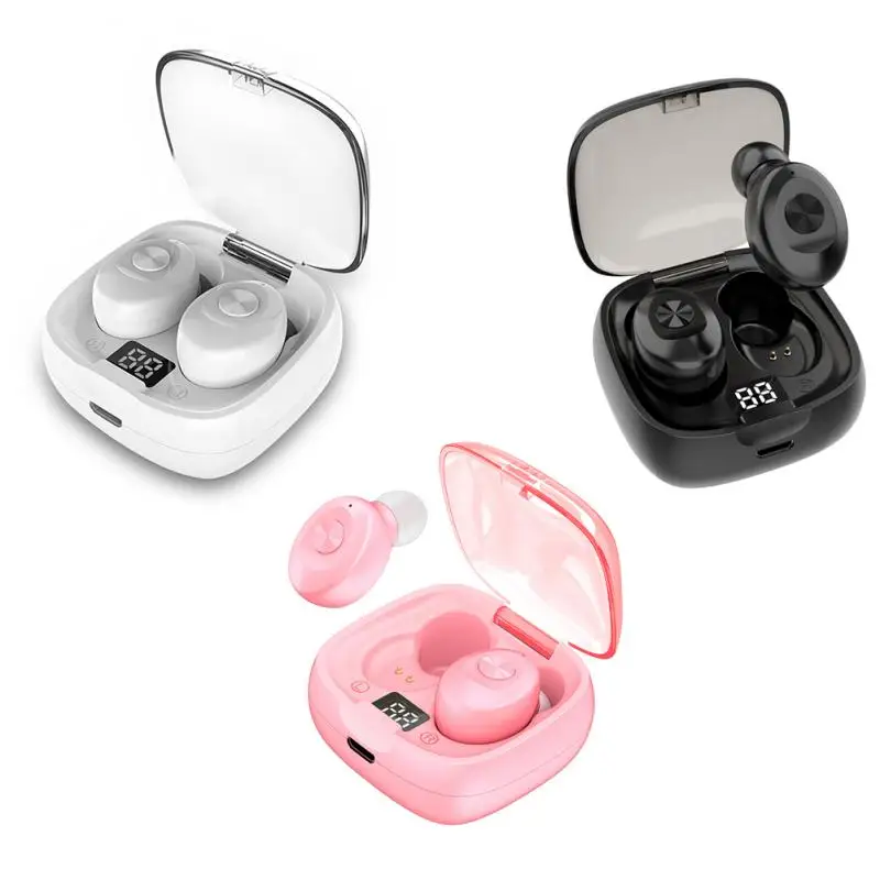 

Bluetooth-совместимые Беспроводные наушники с микрофоном, HI-FI 3D стерео наушники-вкладыши для Android IOS Head Phone