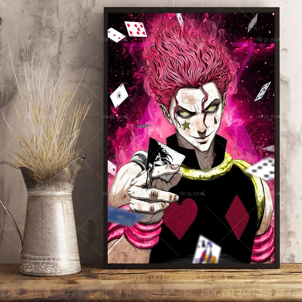 Современный домашний декор Художественная Картина на холсте Охотник хиока аниме