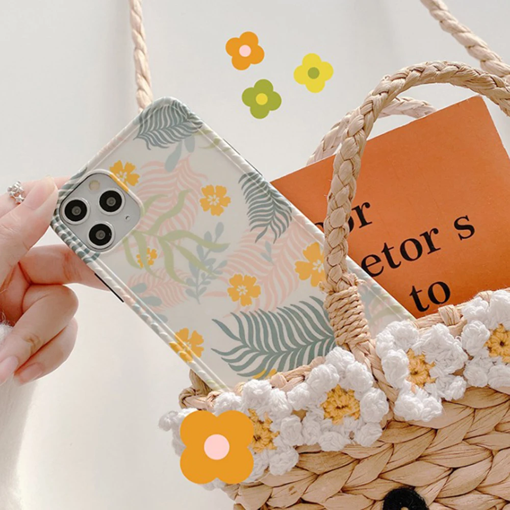 

2021 Luxury Design Flower For iPhone 11pro / MAX Suitable For Mobile Phone Case For iPhone XS/XR
