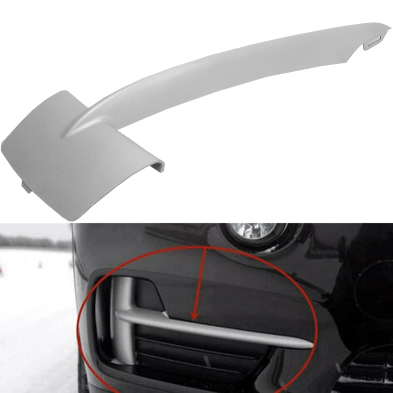 Автомобильный левый передний бампер решетка гриль накладка Нижняя Накладка