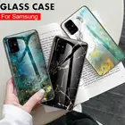 Мраморный стеклянный чехол для Samsung Galaxy A51, A20, A30, A40, A50, A60, A70, A80, A90, M30S, A10S, A20E, A6, A7, A8 2018, Note 8, 9, 10 Pro