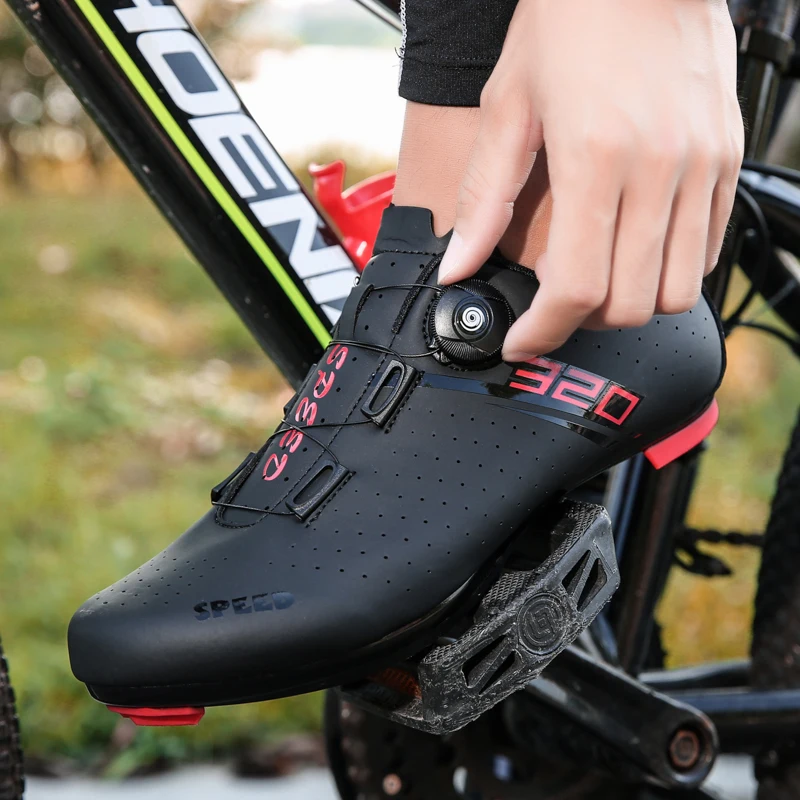 

2021 New Road Cycling Shoes Men sapatilha ciclismo mtb Bike Shoes Ultralight Self-locking Bicycle Sneakers Racing MTB Shoes