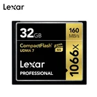 Карта памяти sd Lexar 1066x, 32 ГБ, 64 ГБ, 128 ГБ, карта памяти microflash для планшетов, ноутбуков, 3D-принтеров, мини-ПК и камер