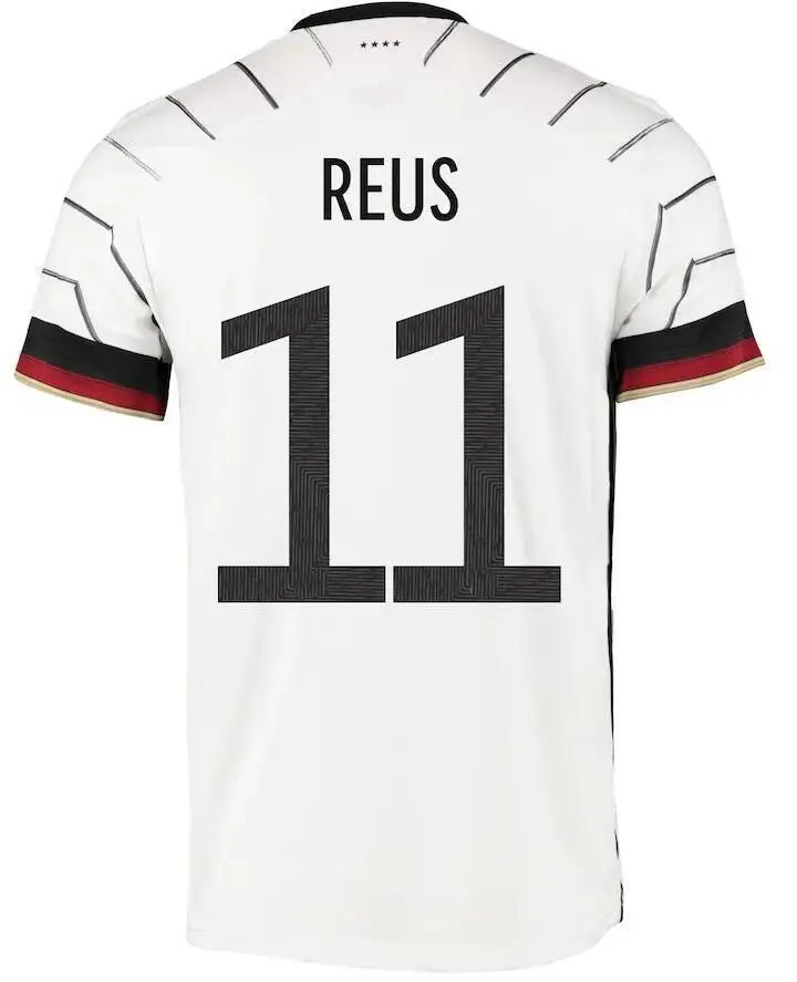 

German football jersey 2020 2021 fan player version HUMMELS KROOS GNABRY WERNER DRAXLER REUS MULLER GOTZE European Cup football