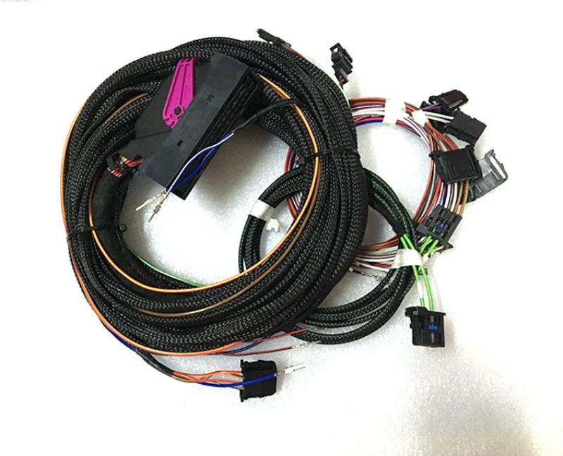 Динамик Dynaudio акустическая система провода жгут проводов сабвуфер для VW Golf 7 MK7 Tiguan