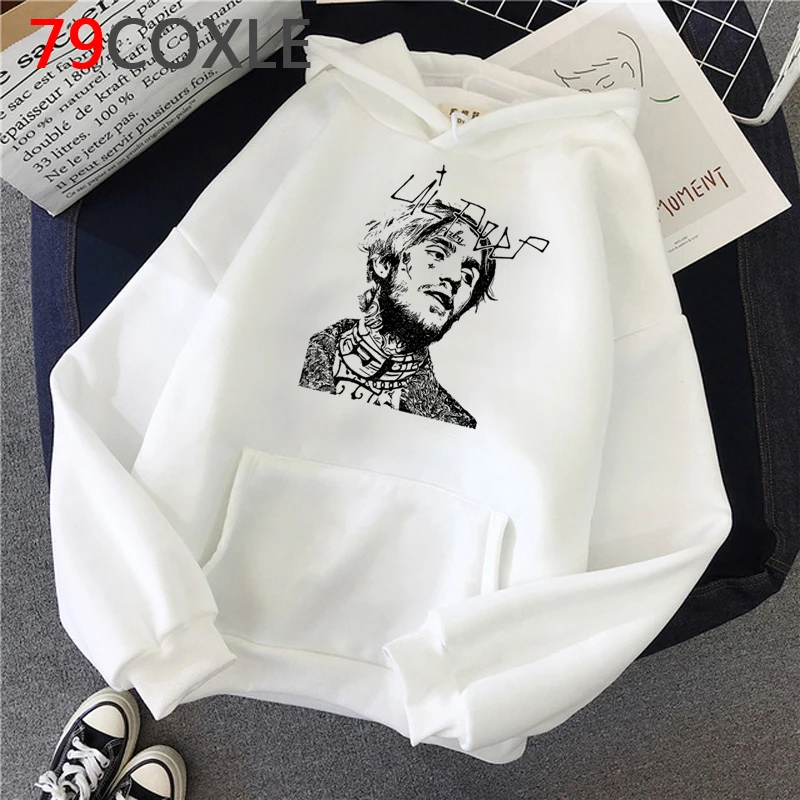 

Мужские толстовки Cry Baby Lil Peep 2021 Ulzzang, мужские толстовки с принтом аниме