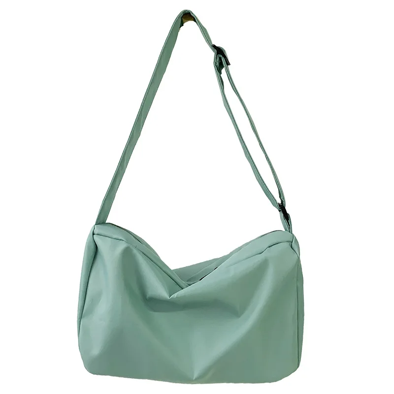 

Nylon Korean Canvas Crossbody Bag for Women 2021 Waterproof Female Girls Student Shoulder Messenger Book Bag Satchels Handbags