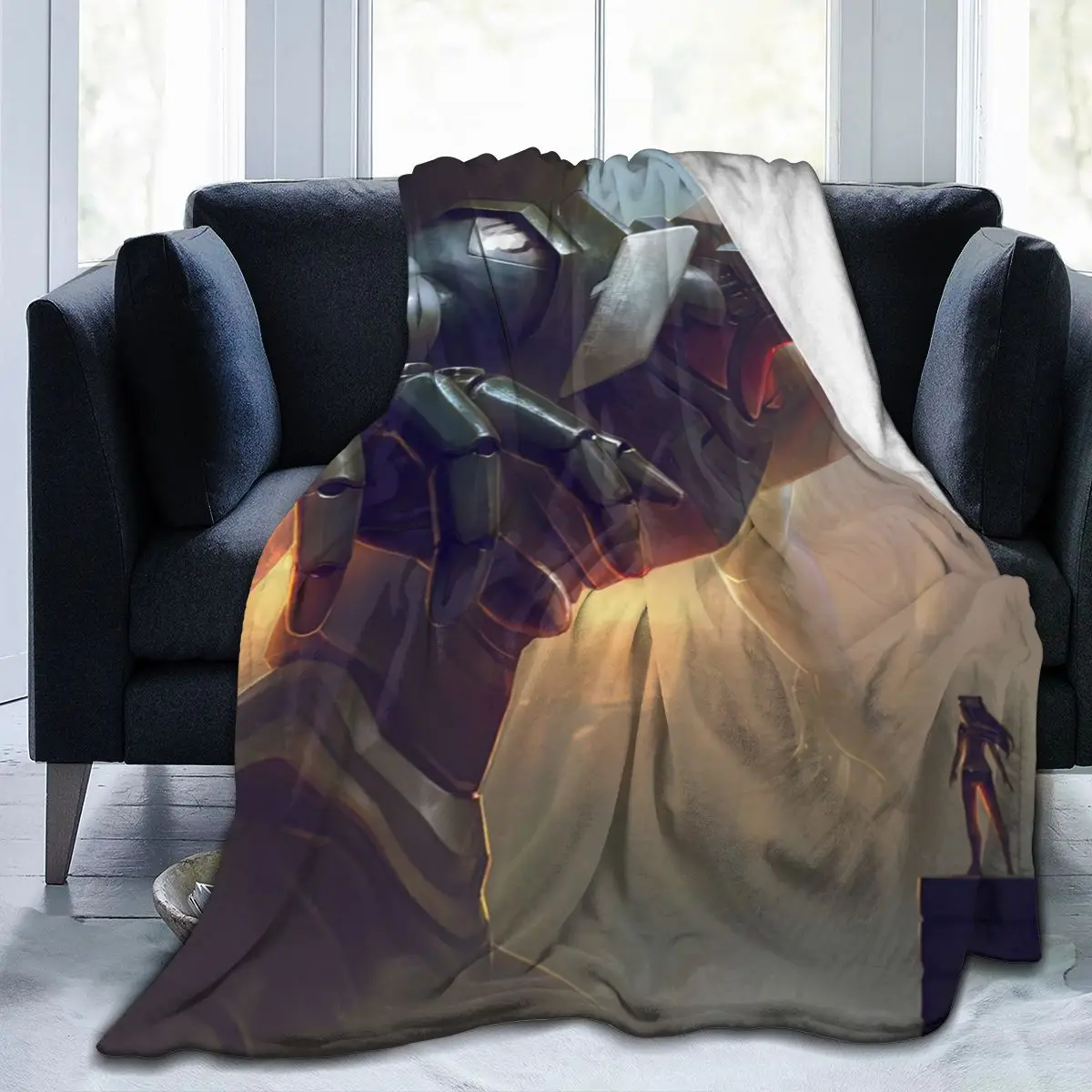 

3D Cartoon Sherpa Blanket Warm Super Soft Flannel Office Nap Bedspread Sofa Bedding Plush Quilt Plaids 300698916