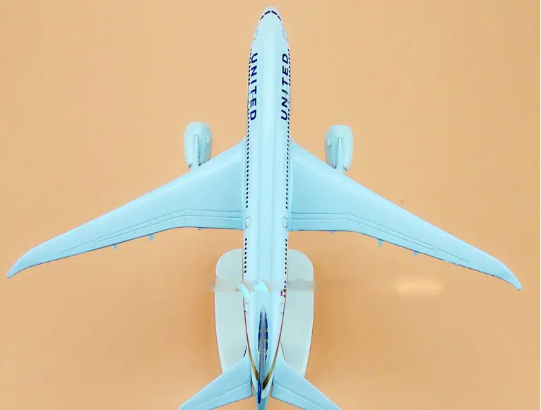 20 см сплав металла американский воздух Юнайтед авиалиний Boeing 787 B787 400 Airways модель