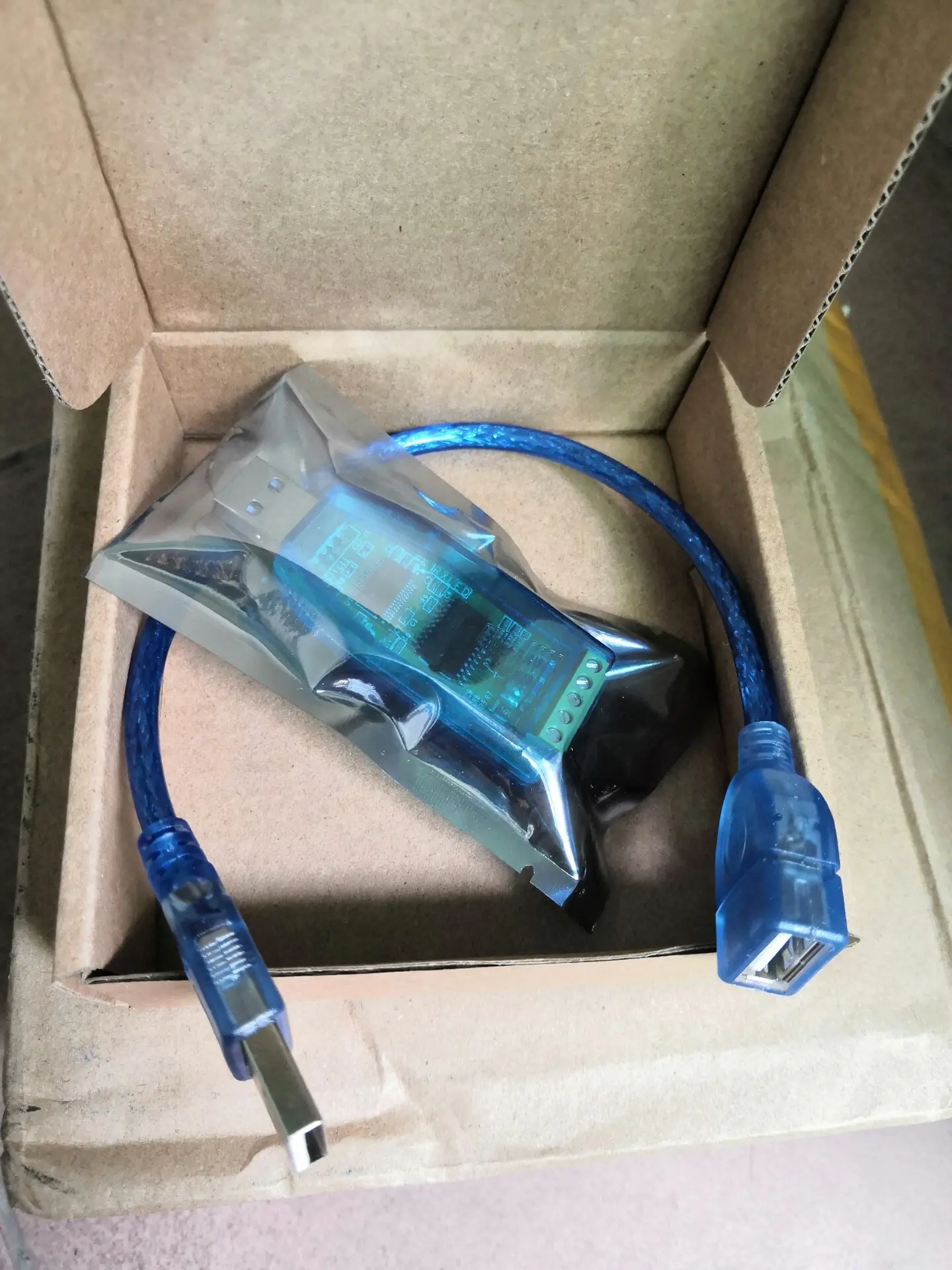 Бесплатная доставка промышленный USB к RS485 конвертер магнитно изолированный 2500V|usb