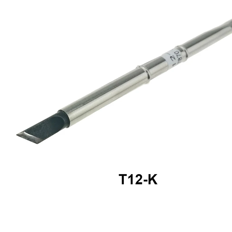 K Высококачественный T12-K BC2 ILS JL02 KU паяльный наконечник для 951 952 использования для паяльной станции HAKKO T12 7s инструменты для сварки расплава олова - Цвет: K