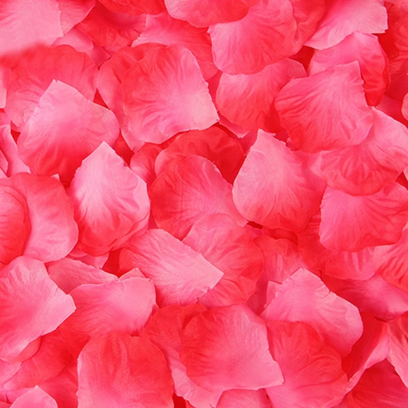 2000 шт красочные свадебные розы искусственные лепестки роз Свадебные Petalas красочные шелковые цветочные аксессуары