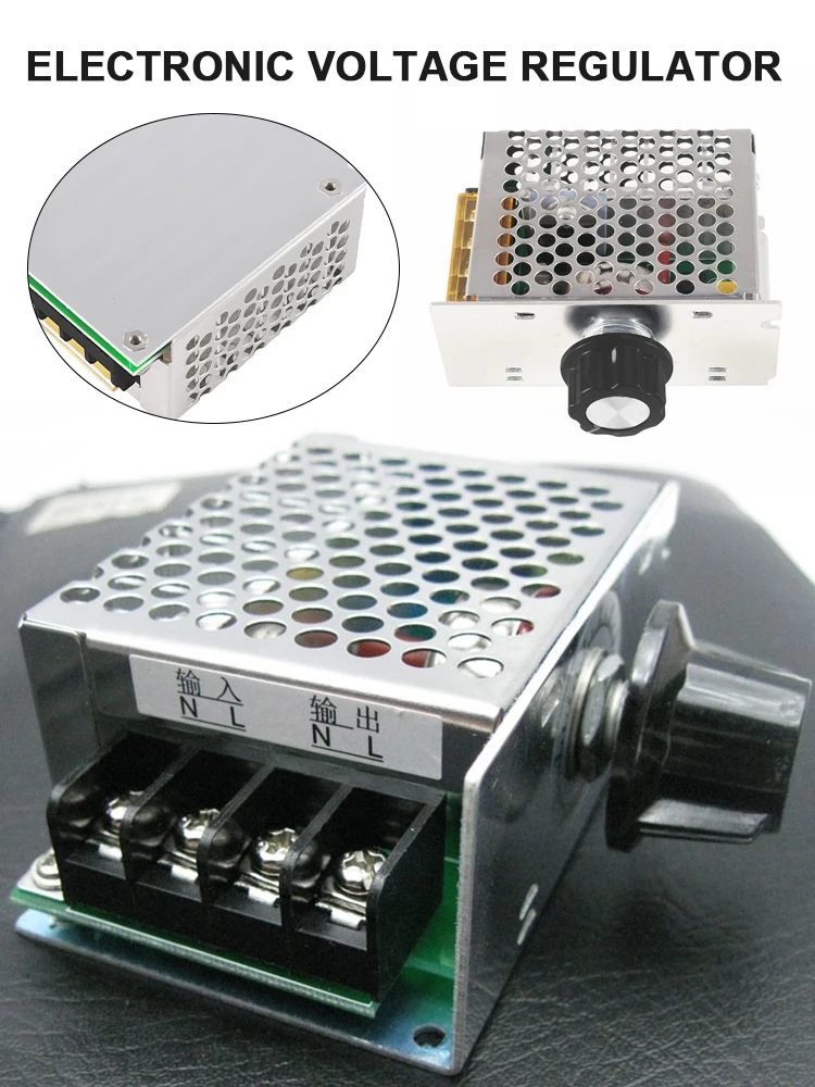 

FURONGHUA 4000W Voltage Power Regulator High-power SCR Electronic Voltage Regulator