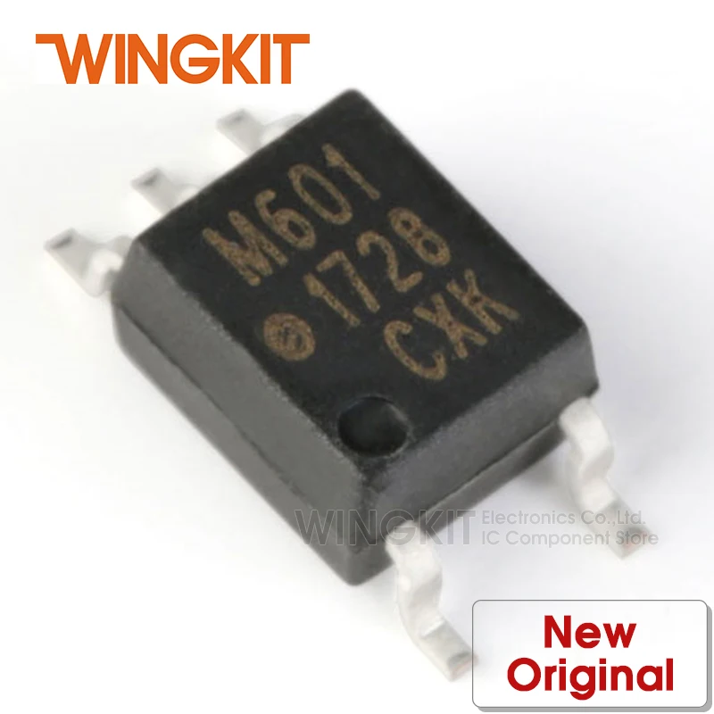 1 шт. HCPL-M601-500E SO5 HCPL-M601 HCPL-M6 / M601 SO-5 Высокая CMR высокоскоростной логический ворот