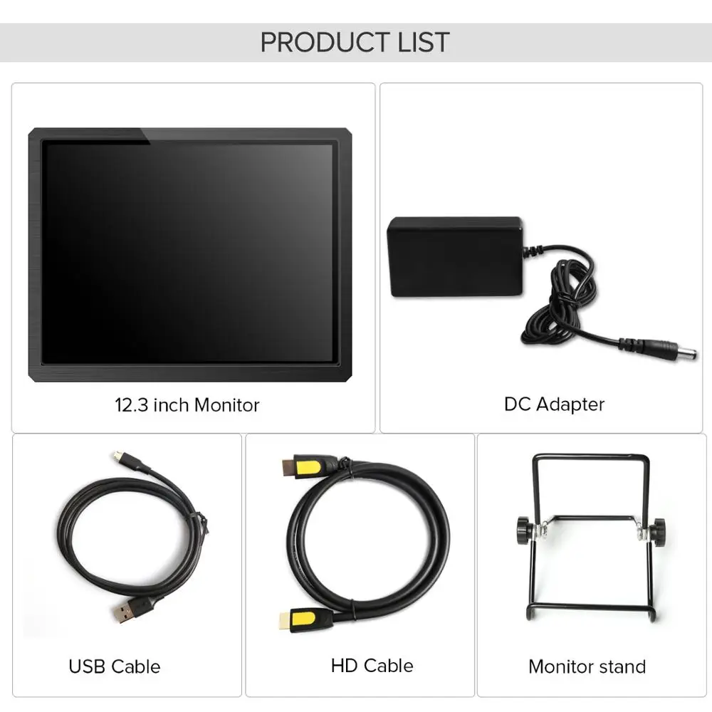 EVICIV 12 3 дюймовый сенсорный портативный монитор USB C HDMI экран дисплей для Samsung Dex Huawei