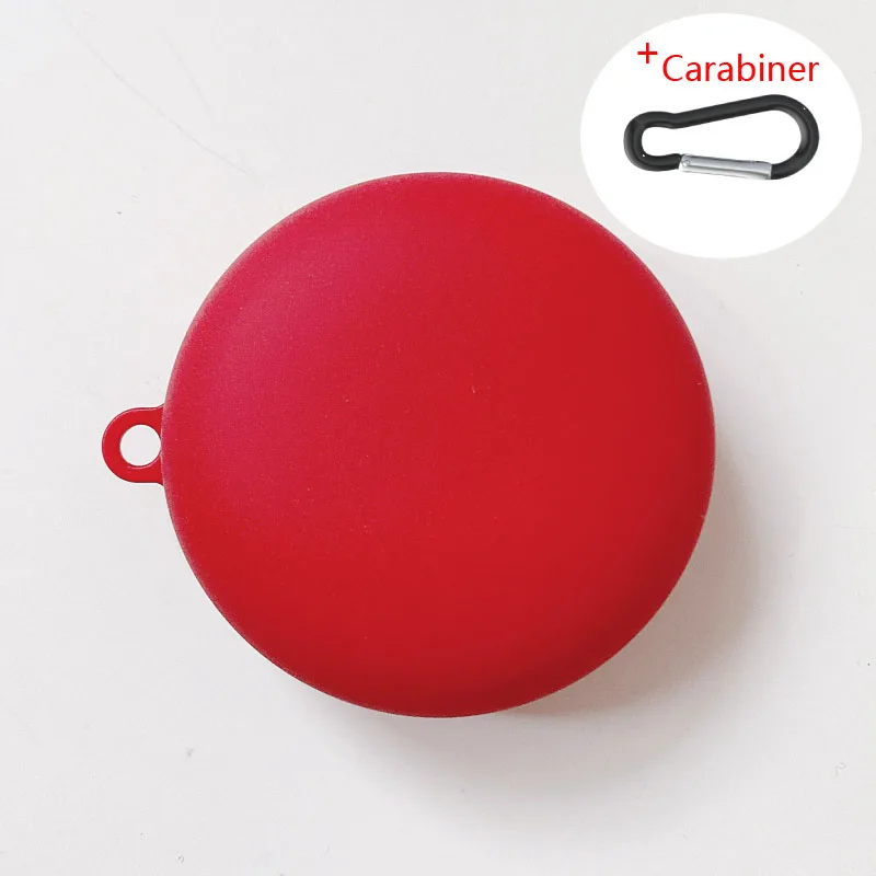 

for oppo Enco W31 wireless bluetooth headset box charging color protective cover Enco W31 hard shell with carabiner