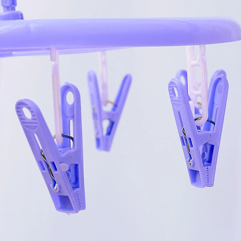 Складная сушилка для белья 1 шт. зажим носков многофункциональная пластиковая