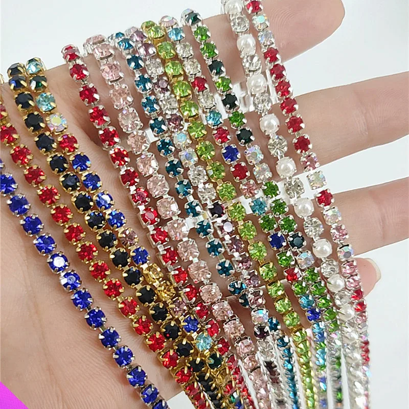 Оптовая продажа 10 модное ожерелье со стразами для девушек и женщин блестящие