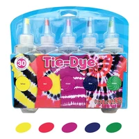 tie dye diy kit with rubber bands gloves safe non toxic shirt fabric diy fashion dye kit clothing graffiti dye supplies dropship