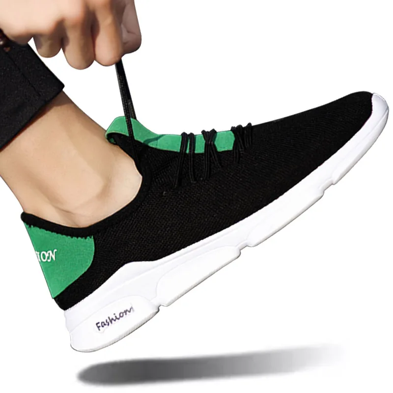 Мужская обувь Новинка осени 2019 Корейская версия кроссовок для бега спортивная