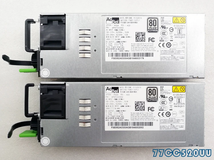 Acbel Polytech R1CA2801A APM12V0302 сервер блок питания 800 Вт|Блоки для компьютеров| |