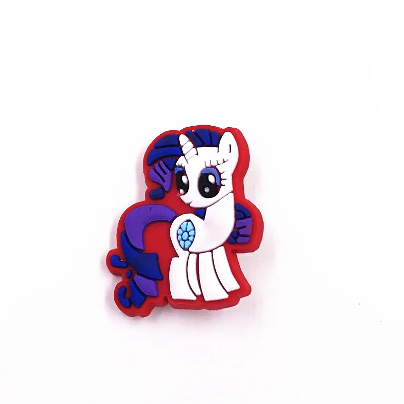 Оптовая продажа 6 шт. значки с изображением единорога из мультфильма животными