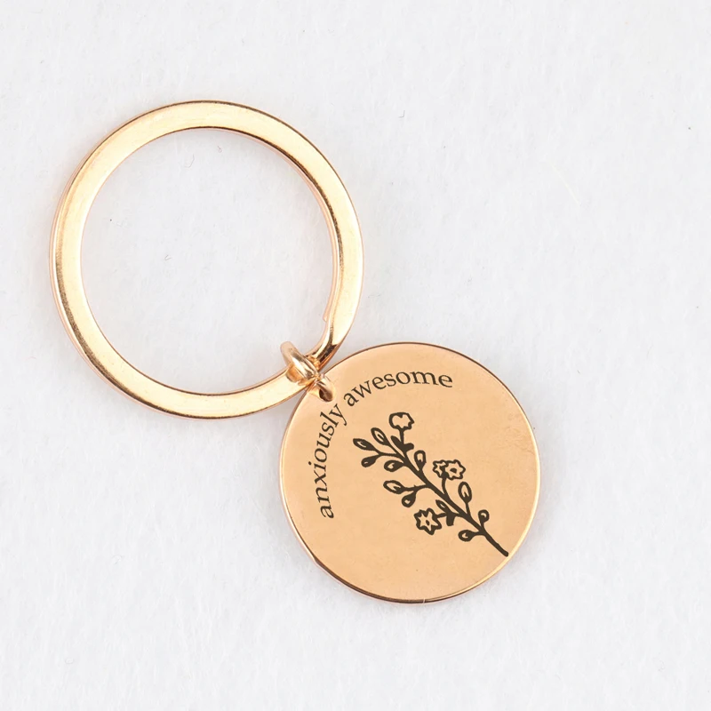 Брелок ветвь с надписью Stick Figure Tree потрясающие аксессуары ручной печатью подарок