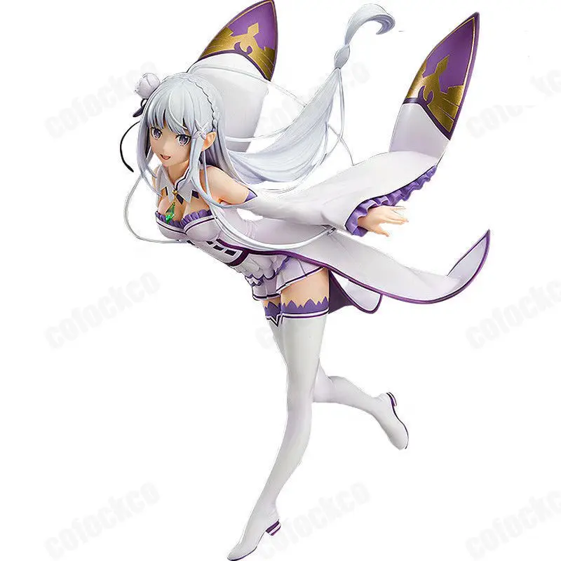 

Figma Re:Zero - Starting Life in Another World, Emilia Anime Sexy Girls adult PVC Action Figures Toys