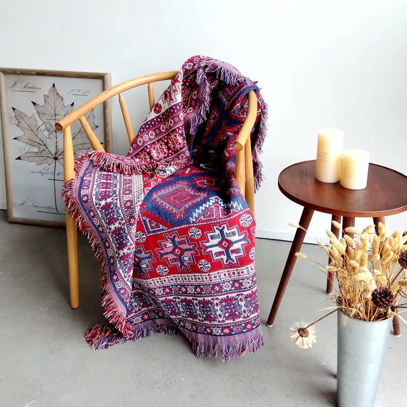 Aggcual Бохо Декор пледы одеяло хлопок вязаный диван полотенце для гостиной завтрак
