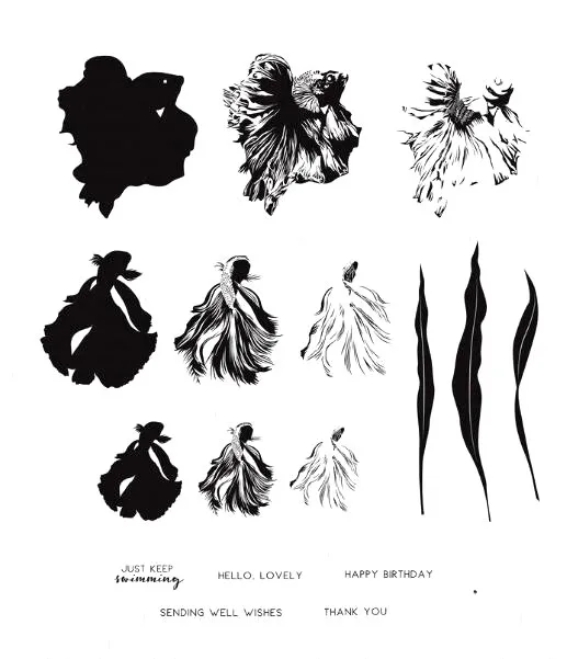 Одуванчик угол эльф прозрачные штампы/Силиконовая печать для заколки детей