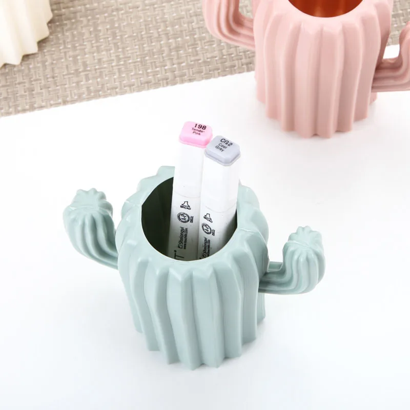 Органайзер для хранения косметических кистей в ванной комнате|Бутылки и банки