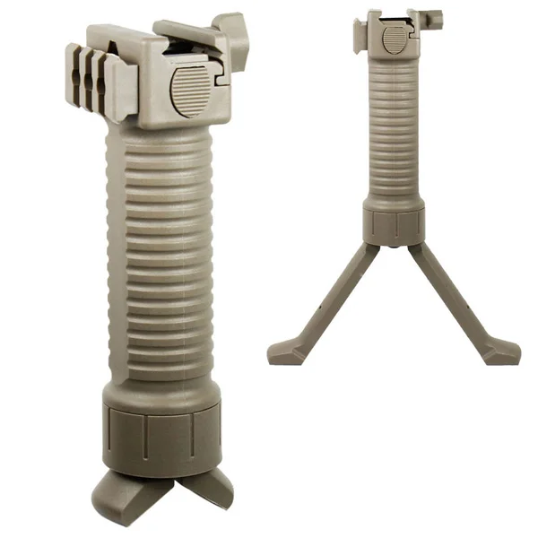 Тактический M4 AR15 винтовка вертикальные Захваты Foregrip Ручка складной сошка подходит 20 мм Пикатинни Крепление