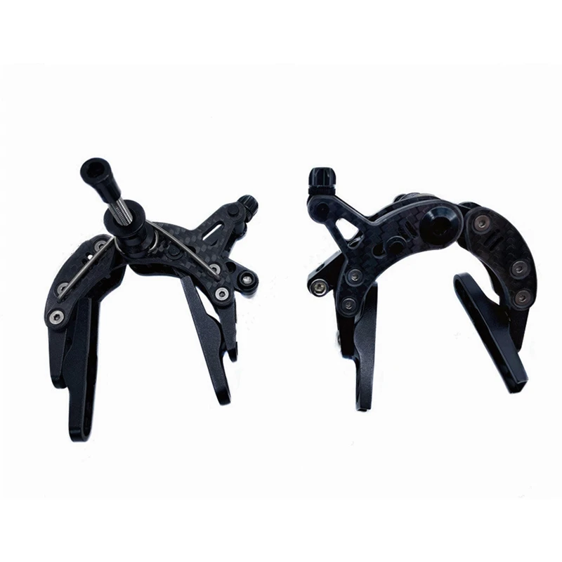 

New Carbon Fiber Road Cycling Bicycle Side Pull Brake Caliper C Brake Dual-Pivot Caliper C Clip Road Bike Accessories