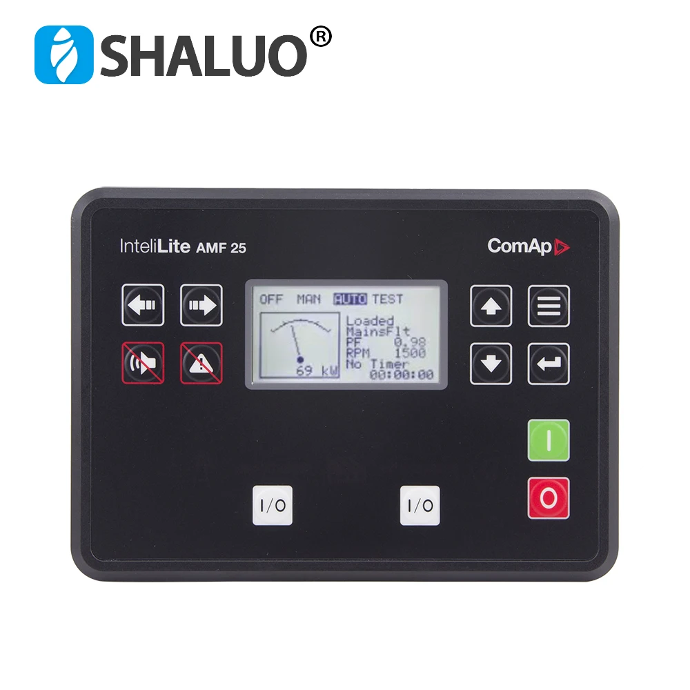 

Upgraded Comap InteliLite AMF25 Diesel Generator Controller Module LCD Display Remote Monitor Panel Original Genset accessories