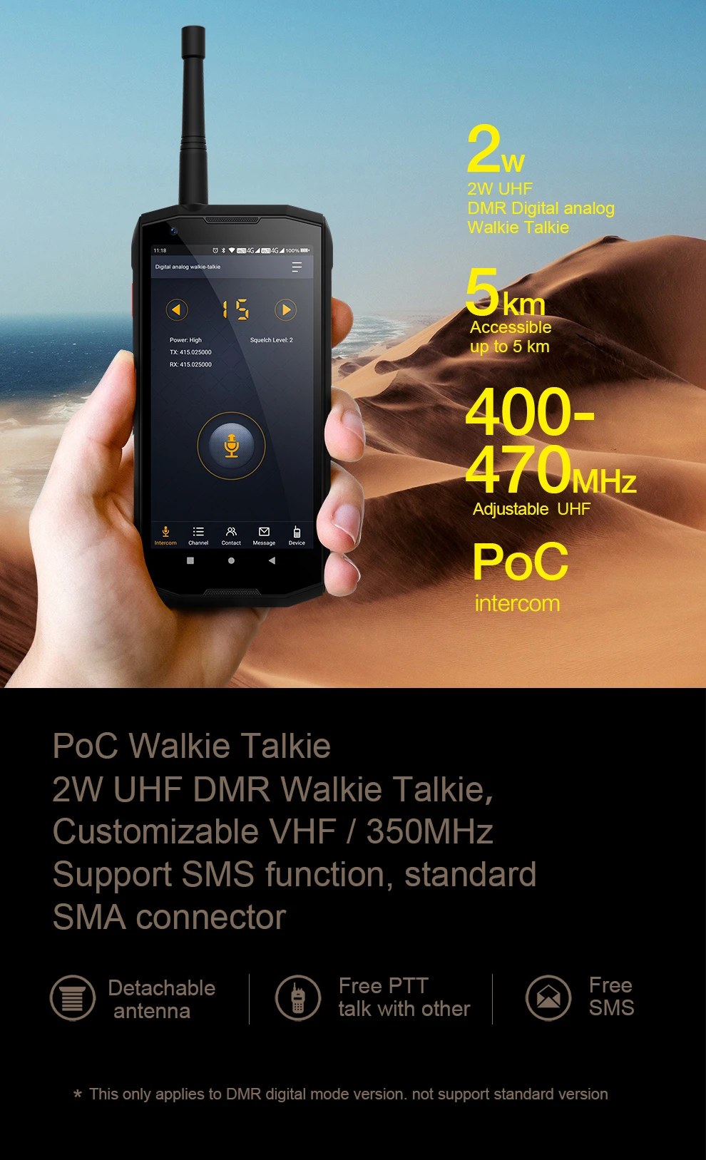 Телефон Conqest S12, 6 ГБ ОЗУ, 128 Гб ПЗУ, IP68 DMR Walki Talkie, водонепроницаемый телефон, 8000 мАч, 21 МП, Поддержка NFC, Google Store