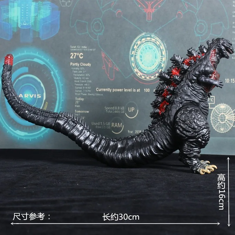 Gojira Godzilla 16 см ПВХ фигурка Коллекционная модель коллекционная игрушка детский
