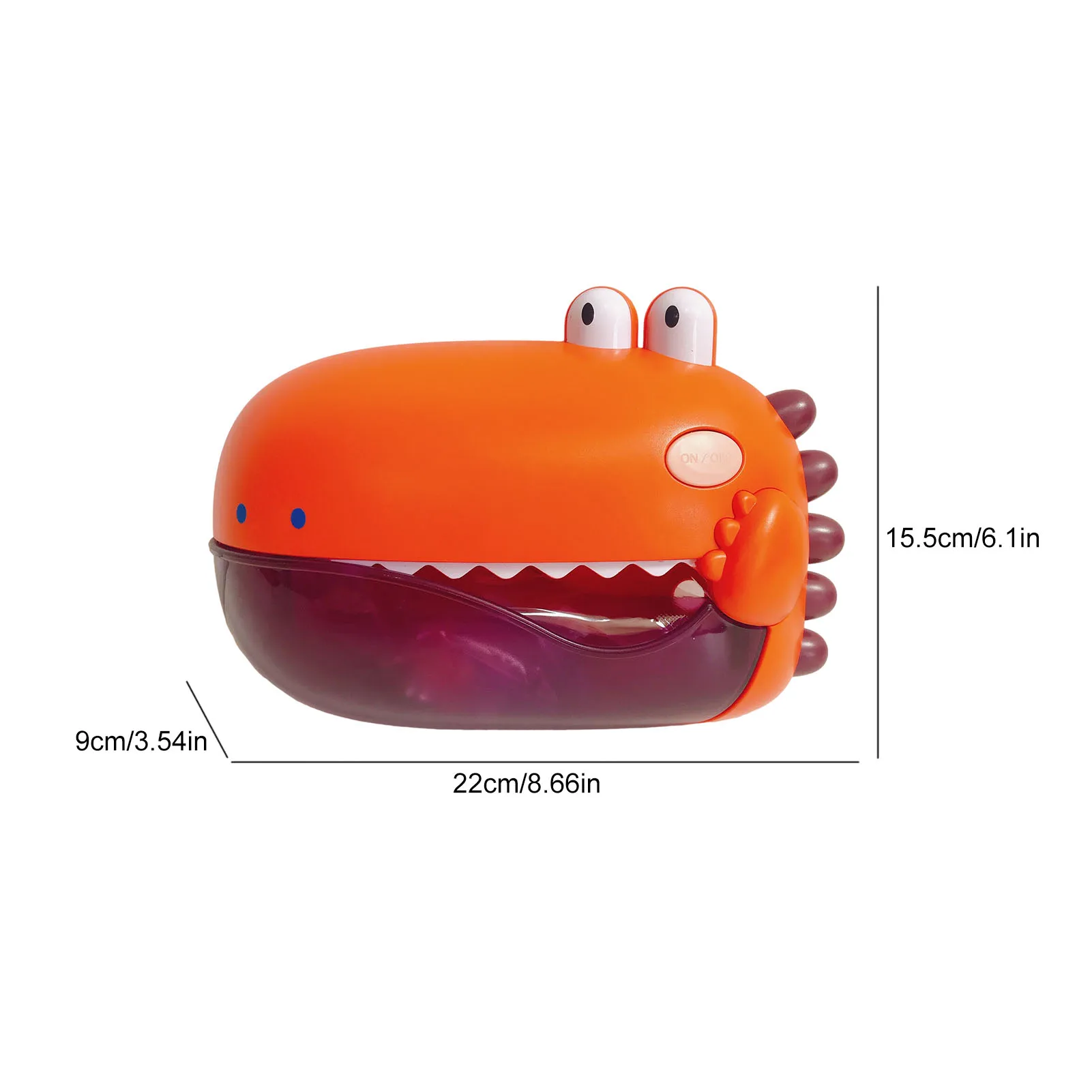 

Outdoor Blowing Bubble Dinosaur Baby Bath Toy Electric Bubble Maker Swimming Bathtub Soap Machine Toy For Children Water Toy
