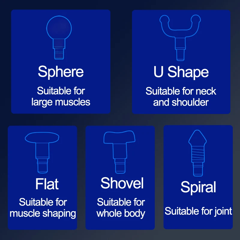 Электрический пулемет для глубокого расслабления мышц оборудование фитнеса