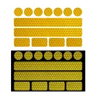 Высокое качество Безопасность Предупреждение отражающая лента мотоцикл велосипед наклейка на шлем