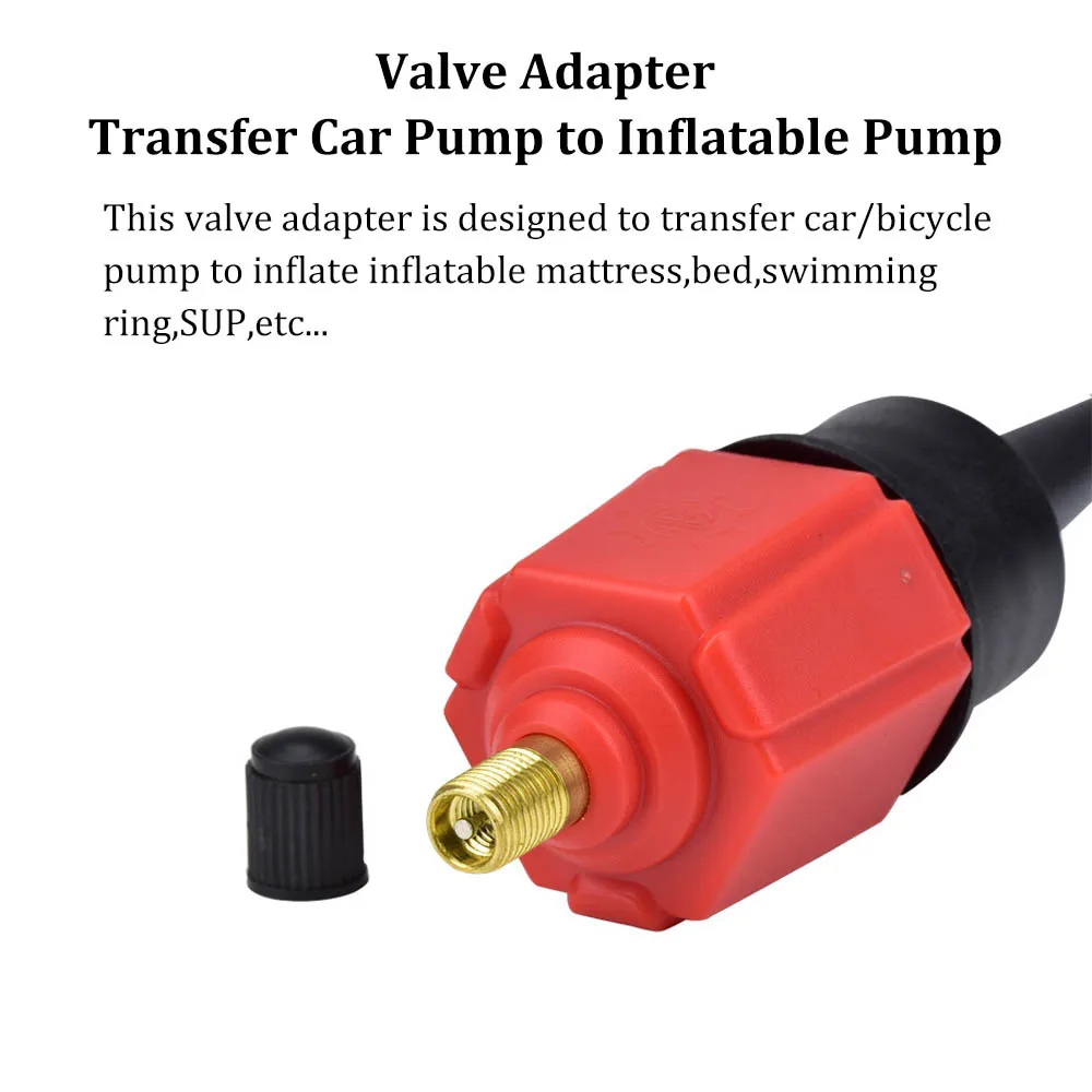 Адаптер для насоса надувной лодки адаптер кровать бассейн ряд подставка доски