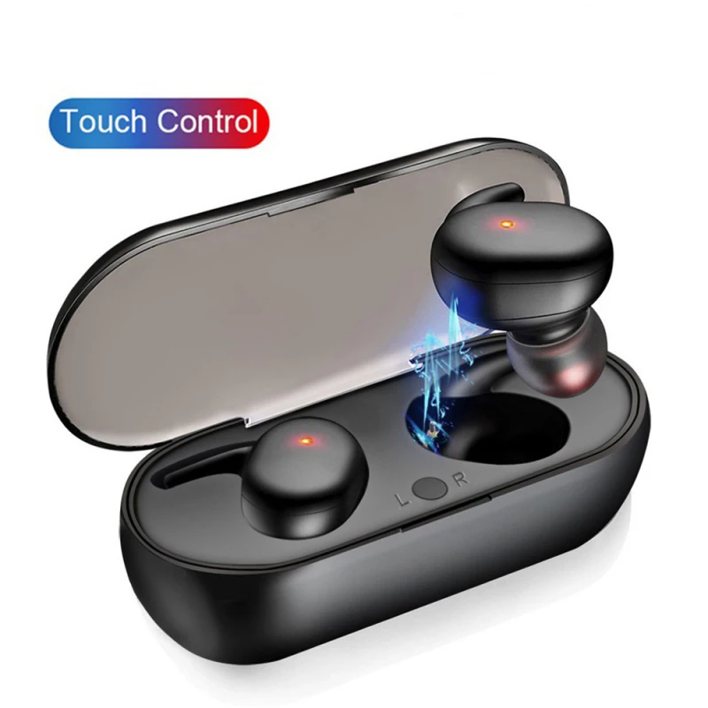 

Y30 Bluetooth-compatible TWS Earphone Wireless Headphones Noise Cancelling Earbuds Stereo Sound Music Headset For Smart Phone