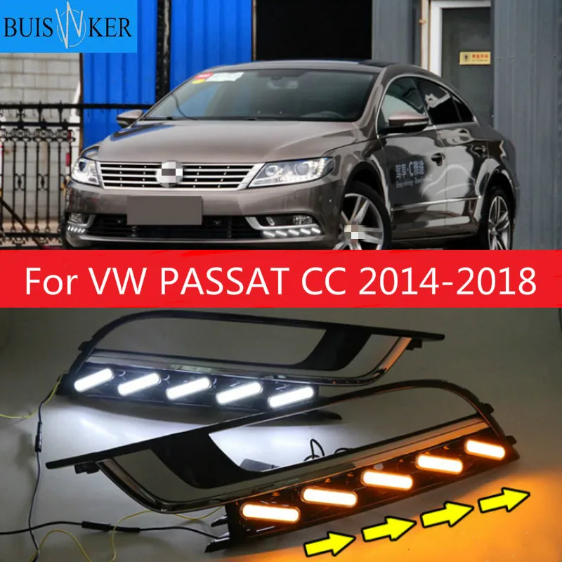 

Дневные ходовые огни для VW PASSAT CC 2014-2018 светодиодный 2 шт.