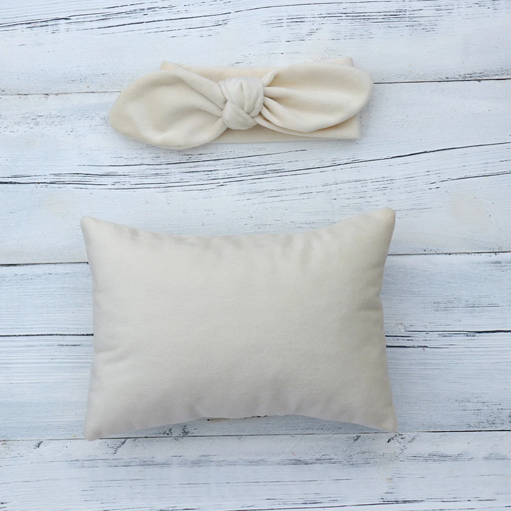 Фон для фотосъемки новорожденных Детский комплект милый бантик повязка на