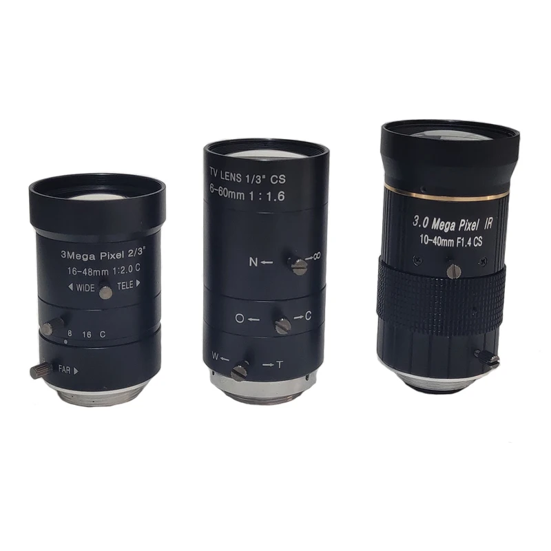 1/3-дюймовый визуальный объектив промышленной камеры 3 миллиона интерфейса CS 6-60 мм