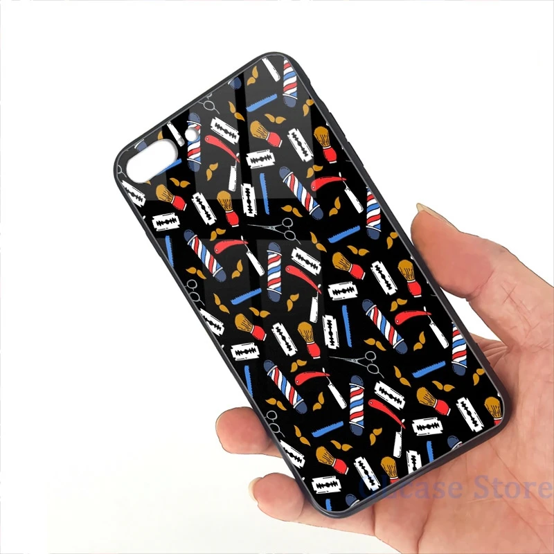 Чехол-накладка для iPhone 12 Pro 11 X XR XS Max 8 7 6 6s Plus 5s из мягкого ТПУ стекла | Мобильные