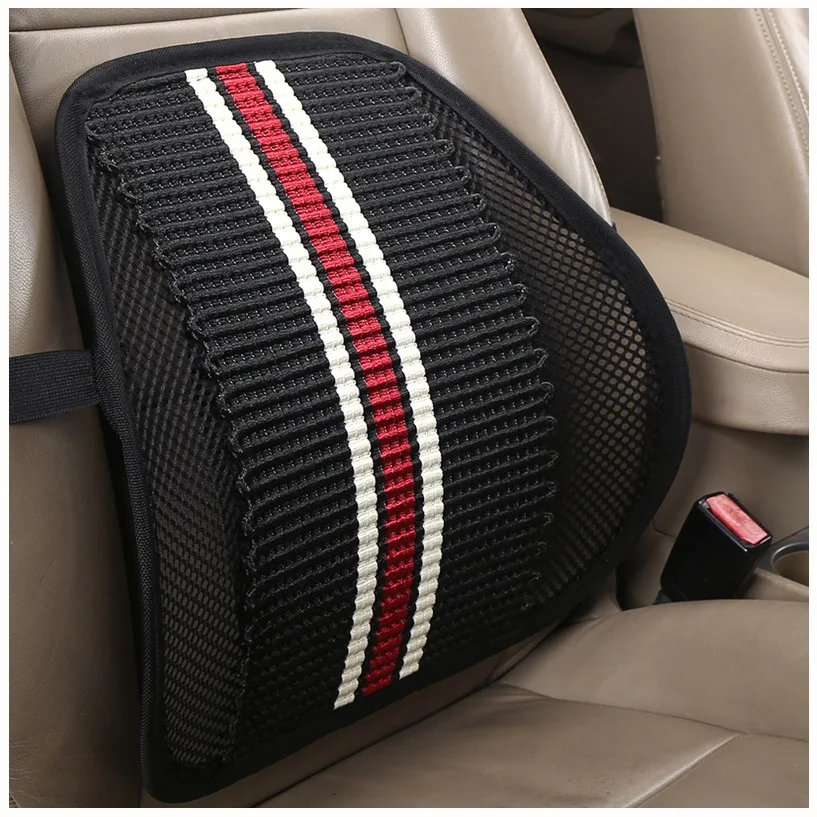 

Подушка для автомобильного сиденья, защита талии, массаж спины, летняя крутая дышащая ткань, аксессуары для интерьера автомобиля